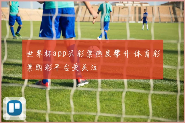 世界杯app买彩票热度攀升 体育彩票购彩平台受关注