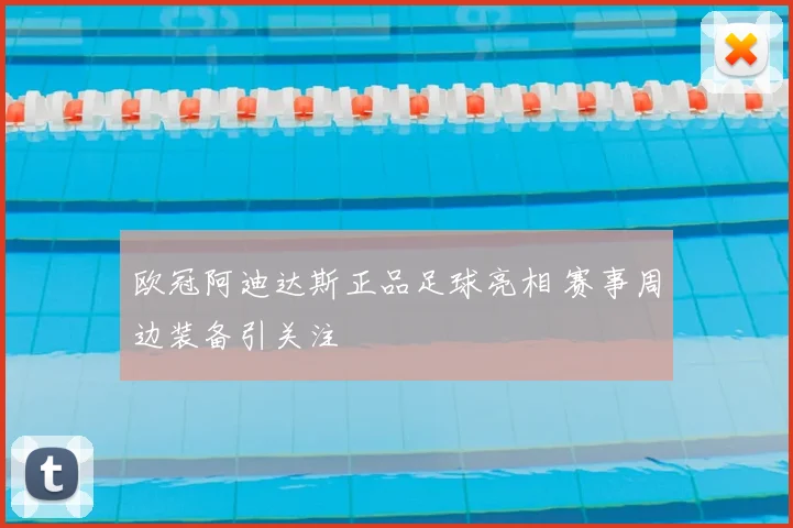 欧冠阿迪达斯正品足球亮相 赛事周边装备引关注